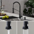 KRAUS Bolden 18-in Pull-down Faucet with Soap Dispenser