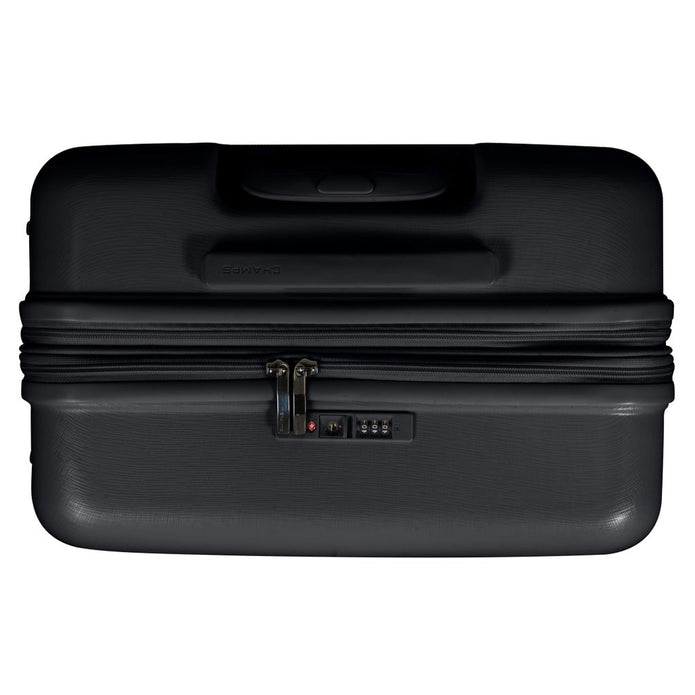 Champs Linen 3-piece Expandable Hardside Luggage Set