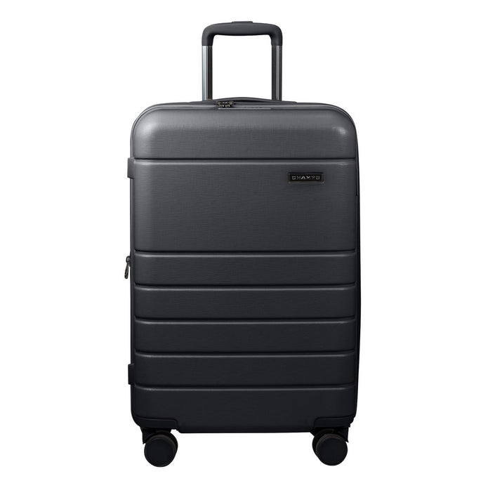 Champs Linen 3-piece Expandable Hardside Luggage Set