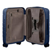 Champs Linen 3-piece Expandable Hardside Luggage Set