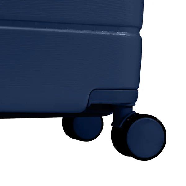 Champs Linen 3-piece Expandable Hardside Luggage Set