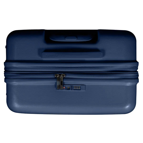 Champs Linen 3-piece Expandable Hardside Luggage Set