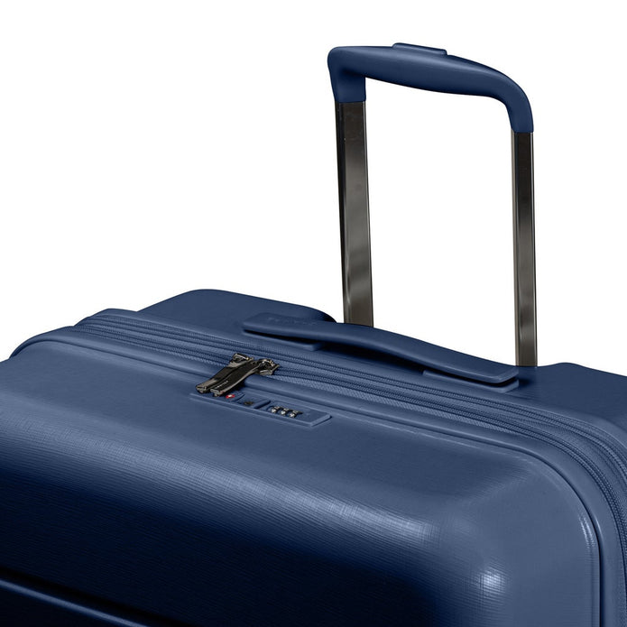 Champs Linen 3-piece Expandable Hardside Luggage Set