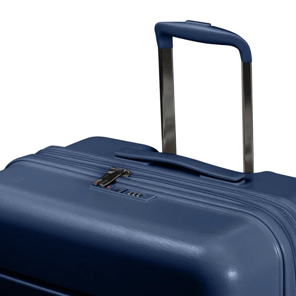 Champs Linen 3-piece Expandable Hardside Luggage Set