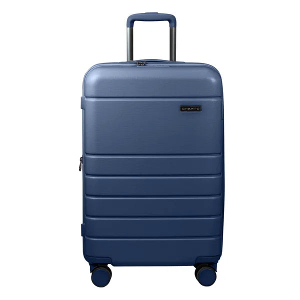 Champs Linen 3-piece Expandable Hardside Luggage Set