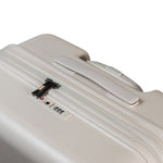 Champs Linen 3-piece Expandable Hardside Luggage Set
