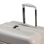 Champs Linen 3-piece Expandable Hardside Luggage Set