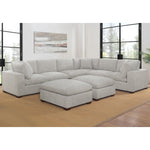 Thomasville Lowell 8-piece Fabric Modular Sectional