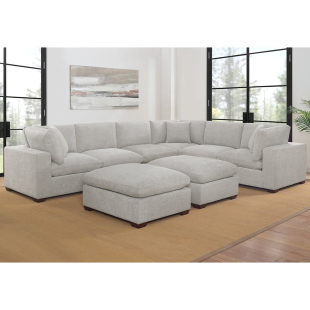 Thomasville Lowell 8-piece Fabric Modular Sectional