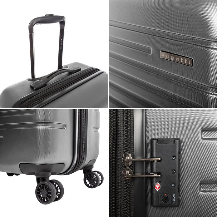 Bugatti - Geneva Hardside 21 in. Carry-on Spinner