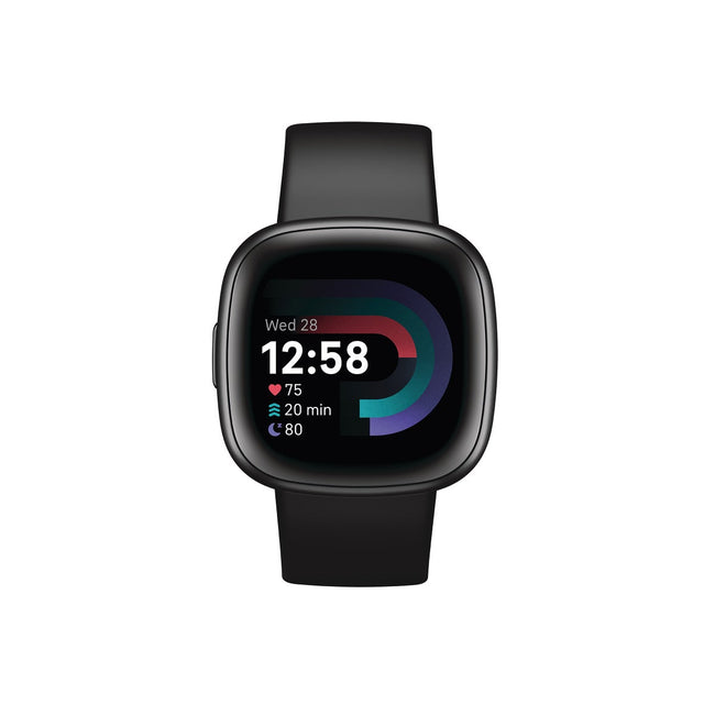 Google Fitbit Versa 4 Smartwatch GPS with two charging cables
