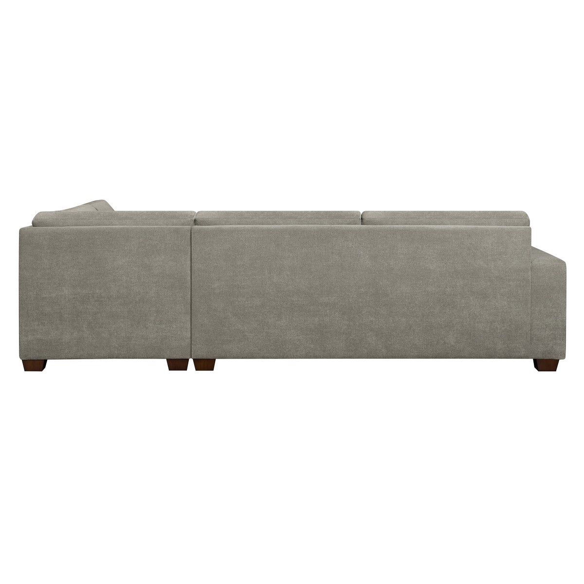 Thomasville Miles Right-hand Facing 3-piece Fabric Sectional with Storage Ottoman