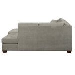 Thomasville Miles Right-hand Facing 3-piece Fabric Sectional with Storage Ottoman