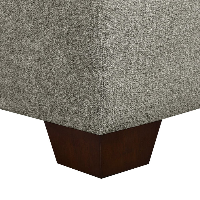 Thomasville Miles Right-hand Facing 3-piece Fabric Sectional with Storage Ottoman