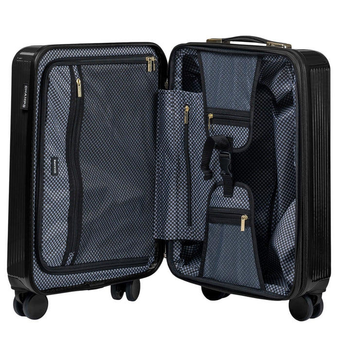 Champs Luxe 3-piece Expandable Hardside Luggage Set