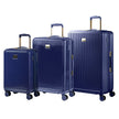 Champs Luxe 3-piece Expandable Hardside Luggage Set - Blue