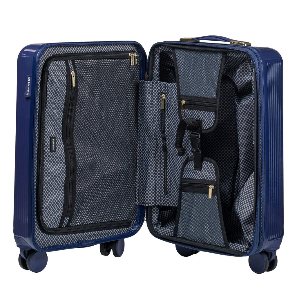 Champs Luxe 3-piece Expandable Hardside Luggage Set