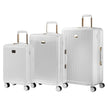Champs Luxe 3-piece Expandable Hardside Luggage Set - White