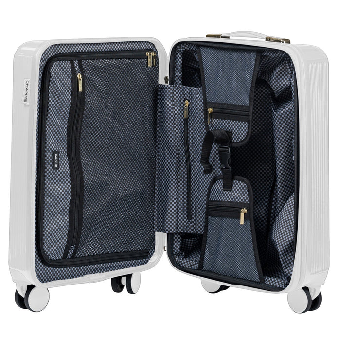 Champs Luxe 3-piece Expandable Hardside Luggage Set