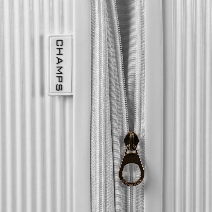 Champs Luxe 3-piece Expandable Hardside Luggage Set