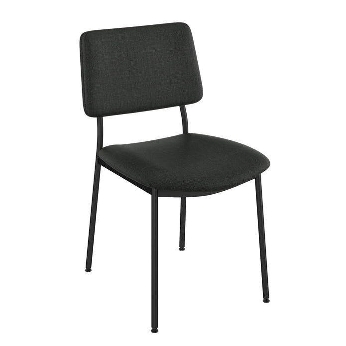 Amisco Sullivan Dining Chair with Black Frame