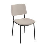 Amisco Sullivan Dining Chair with Black Frame