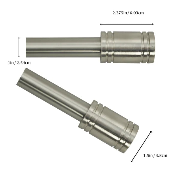 Versailles Lexington Barrel Curtain Rod Set