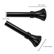 Versailles Lexington Flare Curtain Rod Set