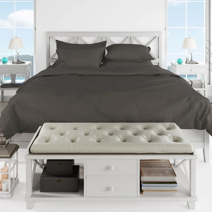 Swiss Collection - Egyptian Cotton 600 Thread Count 6-piece Sheet Set