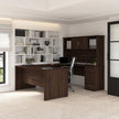 Bestar - Gosford U-Shaped Desk with Hutch