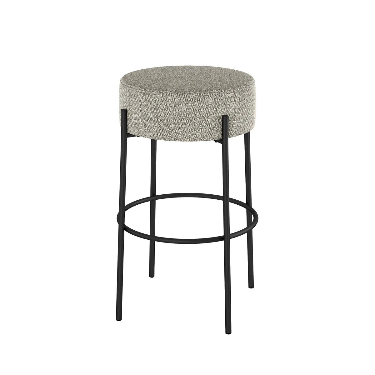 Amisco Clovis Fabric Counter Stool