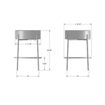 Amisco Clovis Counter Stool