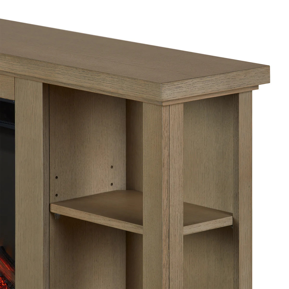 Real Flame Penrose 147.3 cm (58 in.) Slim Media Console Fireplace