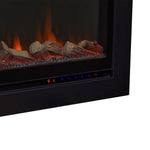 Real Flame 165.1 cm (65 in.) Wall-Mount or Recessed Electric Fireplace Insert