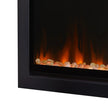 Real Flame 165.1 cm (65 in.) Wall-Mount or Recessed Electric Fireplace Insert