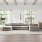 Aiden & Ivy Sereen 6-piece Fabric Sectional