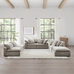 Aiden & Ivy Sereen 6-piece Fabric Sectional