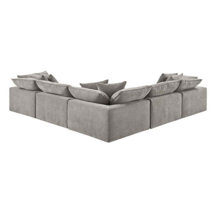 Aiden & Ivy Sereen 6-piece Fabric Sectional