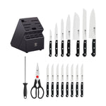 Zwilling Twin Gourmet Knife block set, 18 Pieces