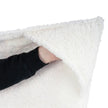 S&Co. Home - Hooded Throw with Sherpa