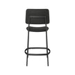 Amisco Sullivan Black Counter Stool