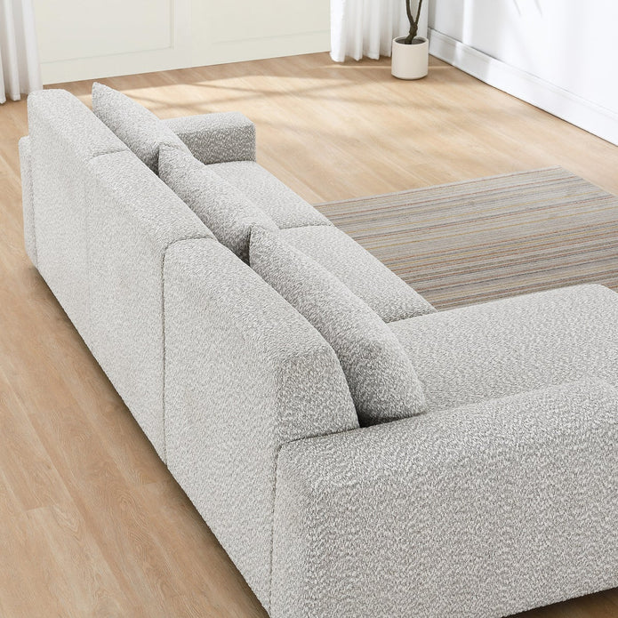 Zyllah Left-hand Facing 2-piece Fabric Sofa Chaise