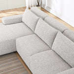 Zyllah Left-hand Facing 2-piece Fabric Sofa Chaise