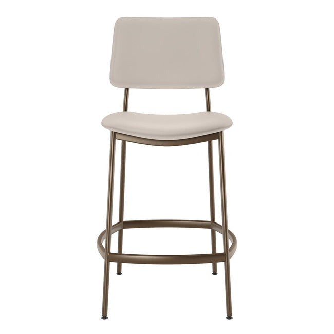 Amisco Sullivan Cream Counter Stool