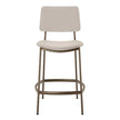 Amisco Sullivan Cream Counter Stool