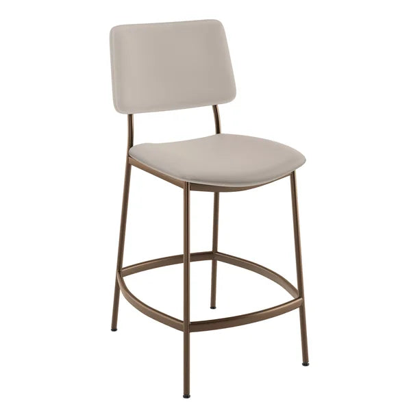 Amisco Sullivan Cream Counter Stool