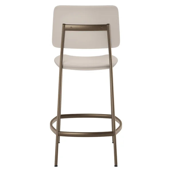 Amisco Sullivan Cream Counter Stool
