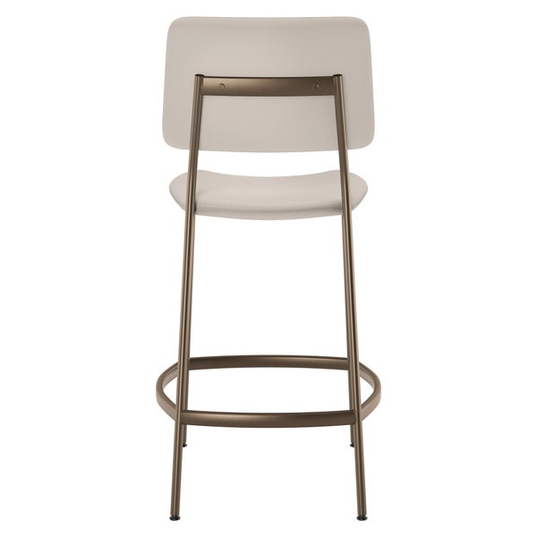 Amisco Sullivan Cream Counter Stool