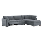 Thomasville Miles 2-piece Fabric Right-hand Facing Sectional with Power Footrests