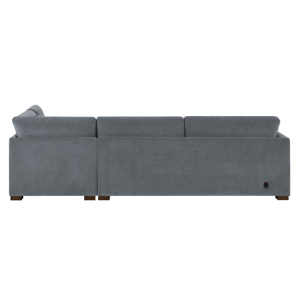 Thomasville Miles 2-piece Fabric Right-hand Facing Sectional with Power Footrests